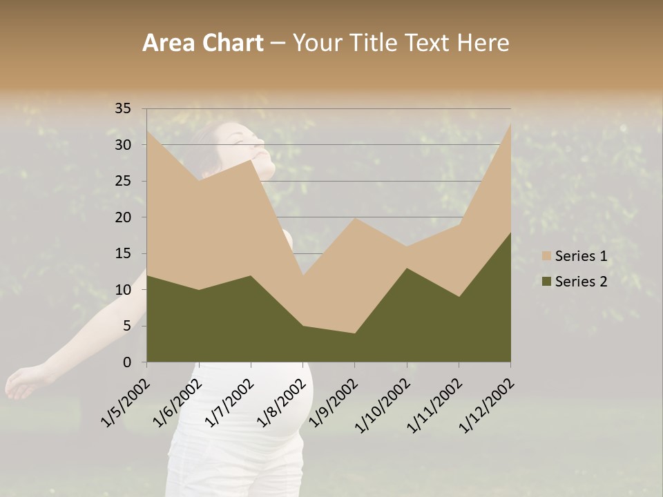 Joy Relaxing Belly PowerPoint Template