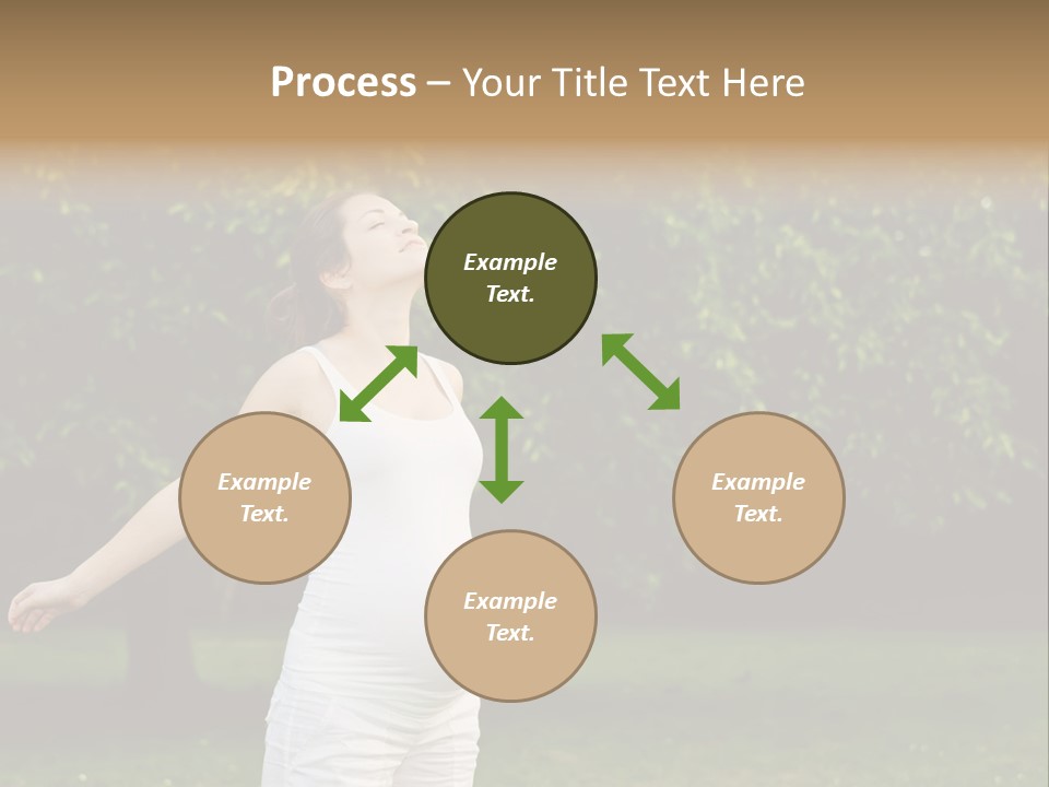 Joy Relaxing Belly PowerPoint Template