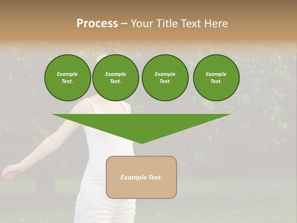 Joy Relaxing Belly PowerPoint Template