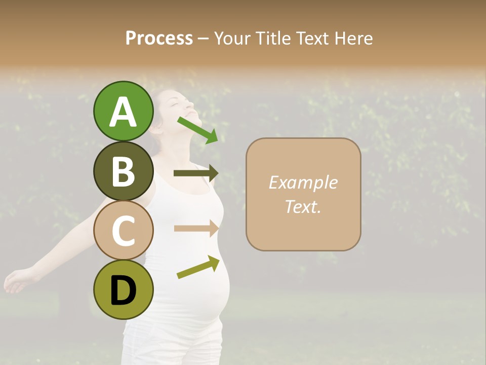 Joy Relaxing Belly PowerPoint Template
