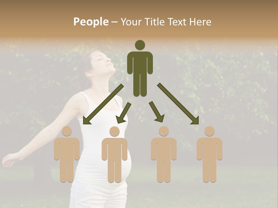 Joy Relaxing Belly PowerPoint Template