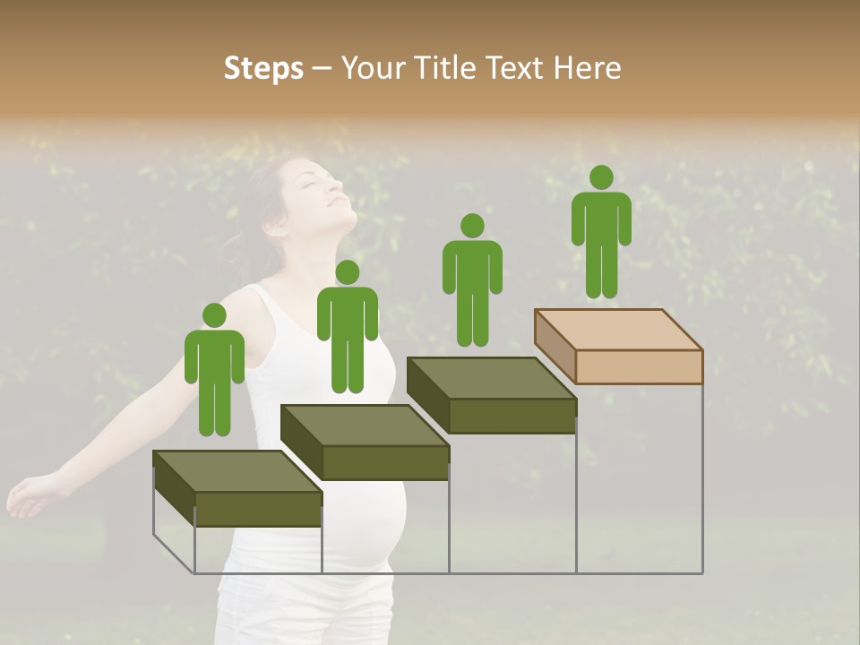 Joy Relaxing Belly PowerPoint Template