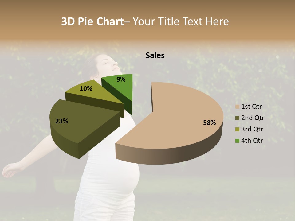 Joy Relaxing Belly PowerPoint Template