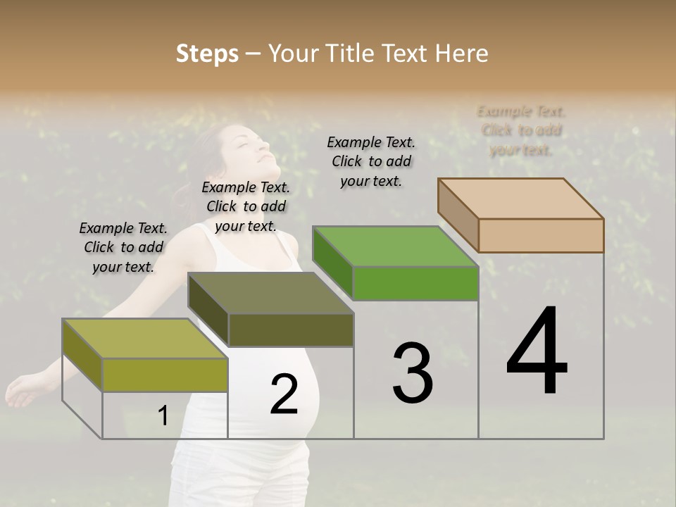 Joy Relaxing Belly PowerPoint Template