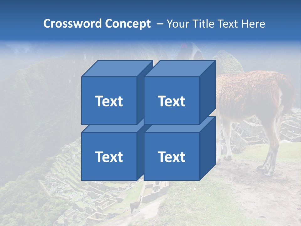 Stone Macchu Machu PowerPoint Template