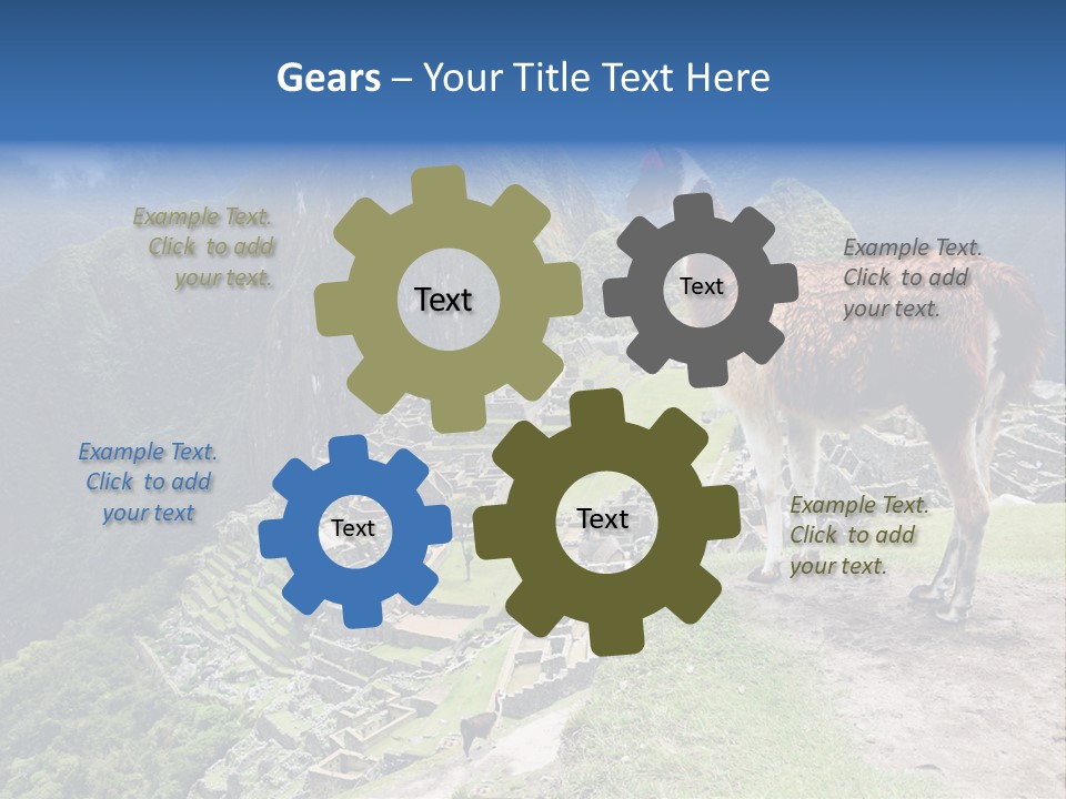 Stone Macchu Machu PowerPoint Template