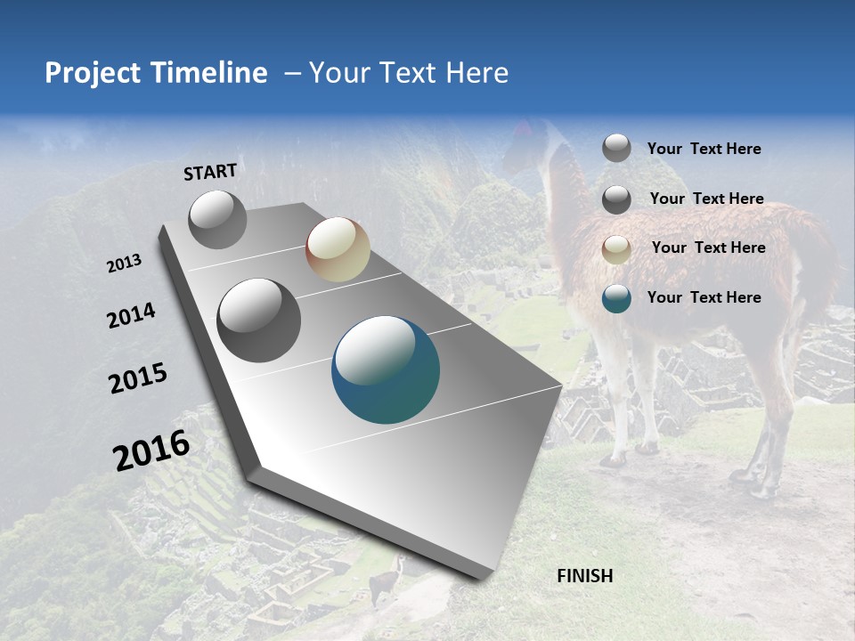 Stone Macchu Machu PowerPoint Template