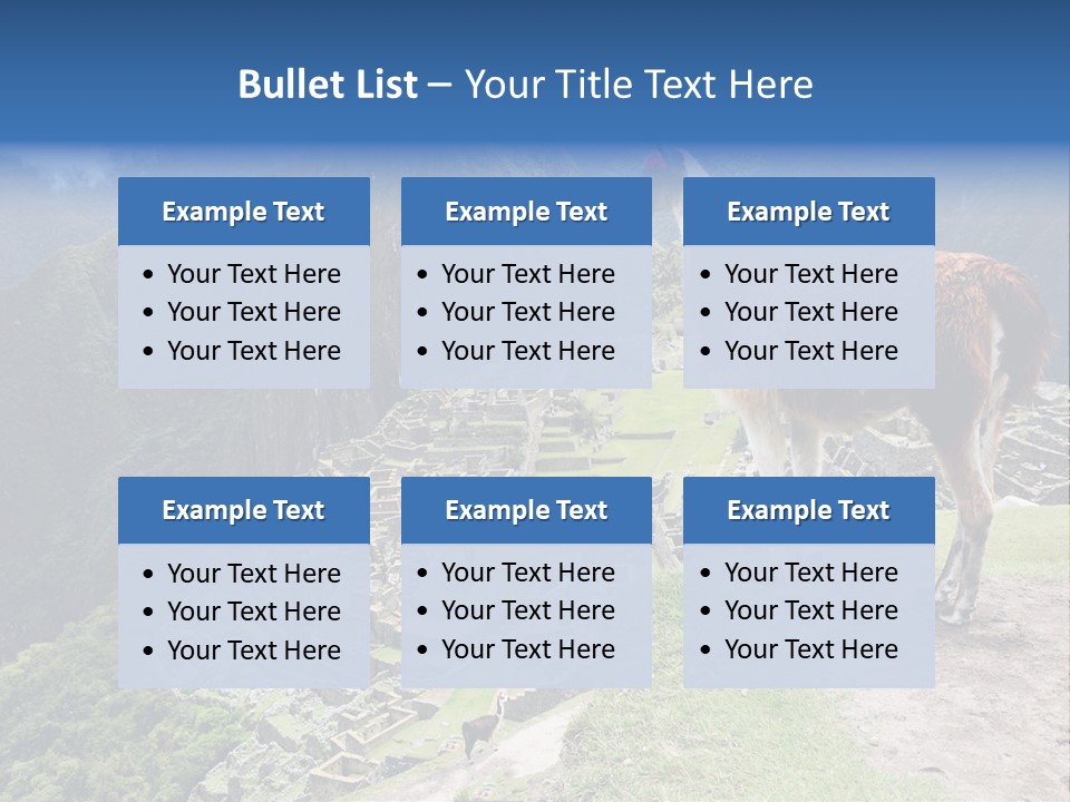 Stone Macchu Machu PowerPoint Template