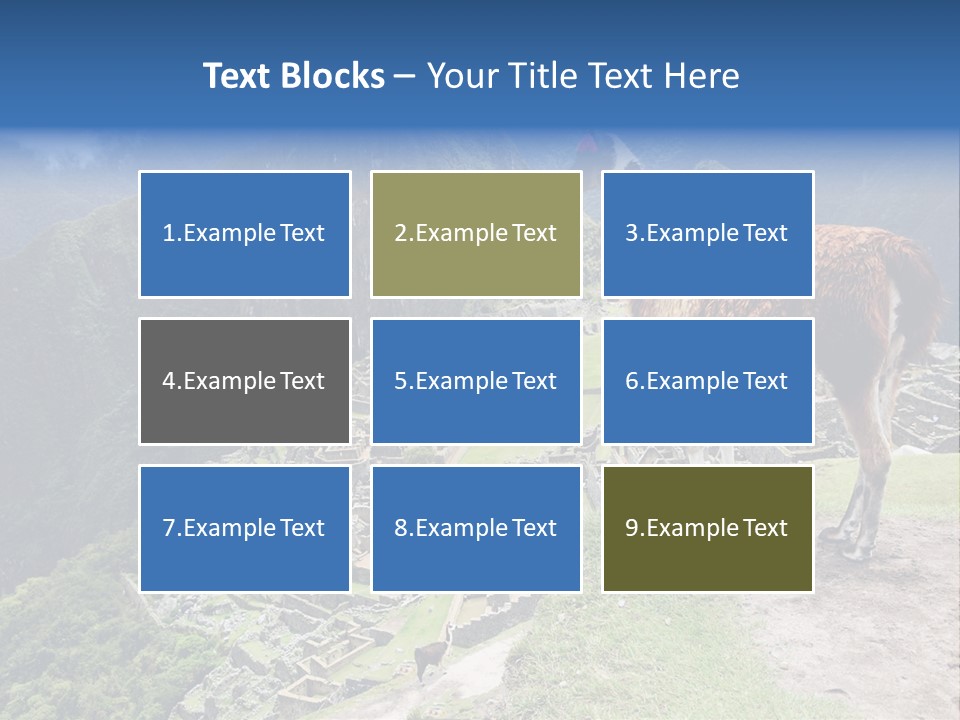 Stone Macchu Machu PowerPoint Template