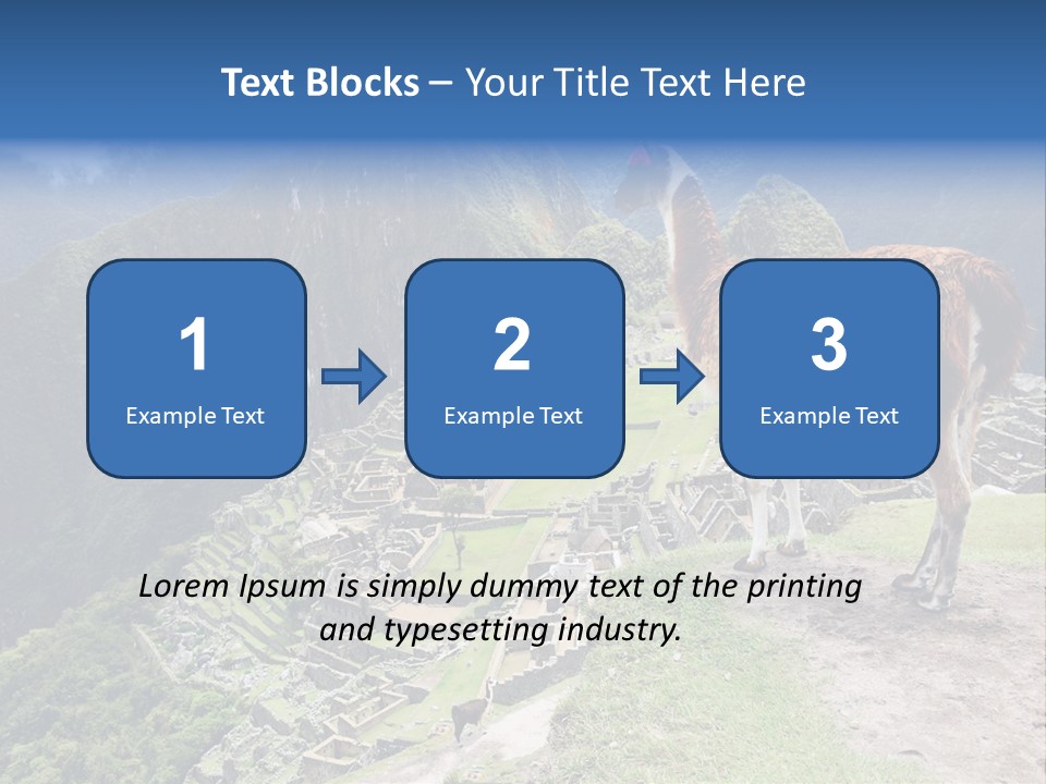 Stone Macchu Machu PowerPoint Template