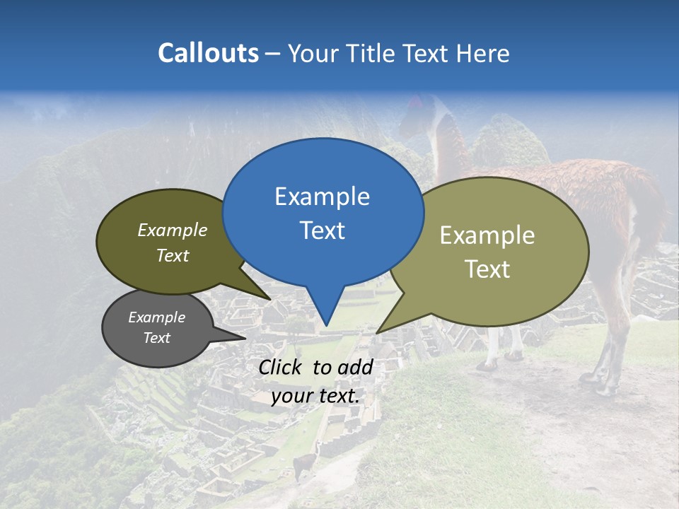 Stone Macchu Machu PowerPoint Template