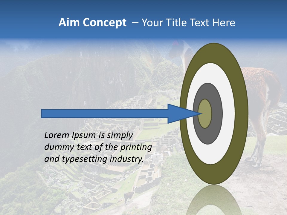 Stone Macchu Machu PowerPoint Template