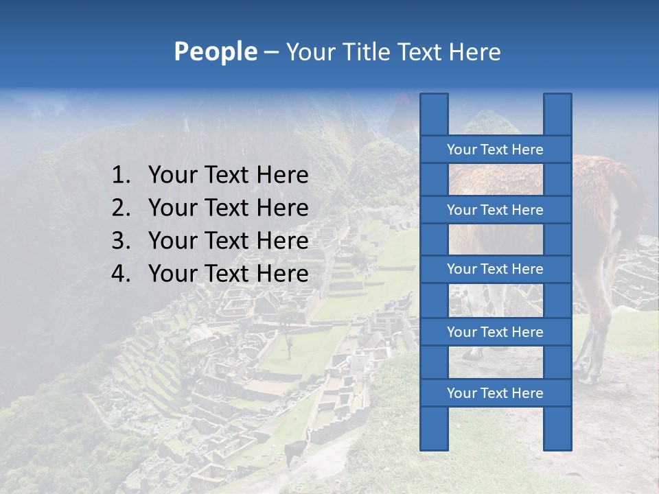 Stone Macchu Machu PowerPoint Template