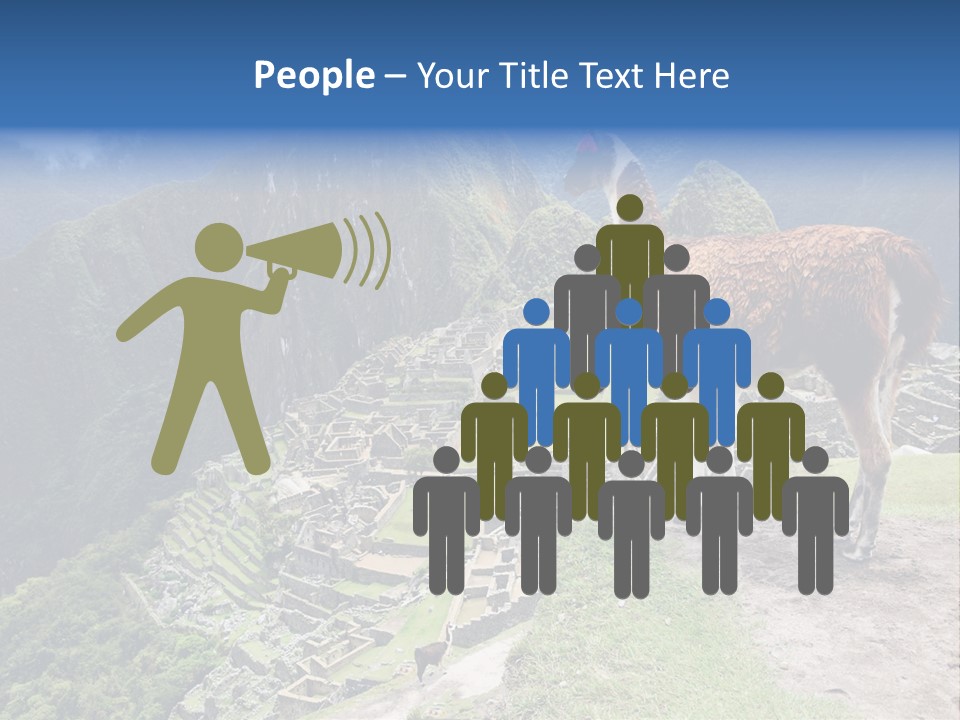 Stone Macchu Machu PowerPoint Template