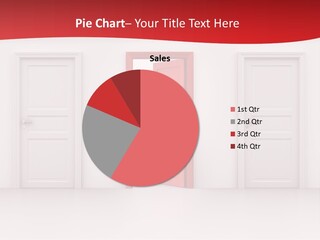 Frame Clean Keyhole PowerPoint Template