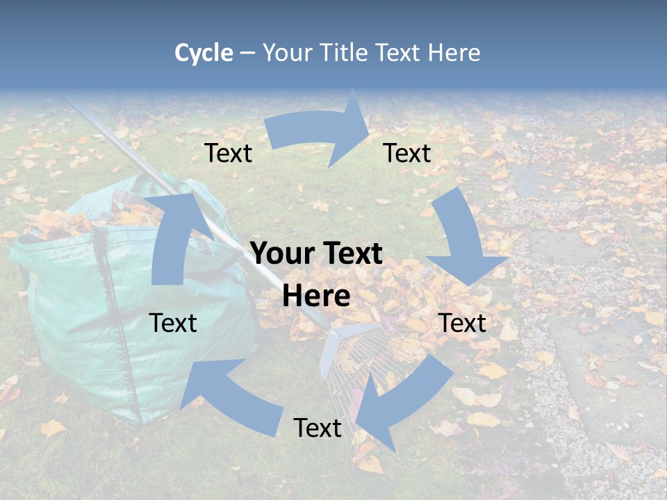 Fall Bag Orange PowerPoint Template