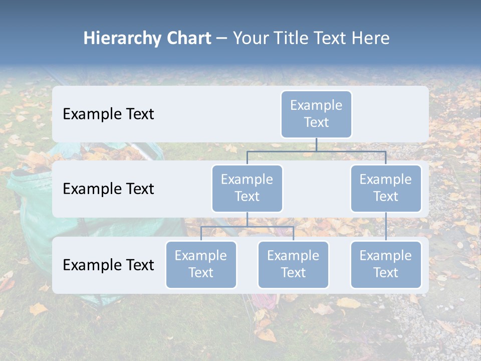 Fall Bag Orange PowerPoint Template