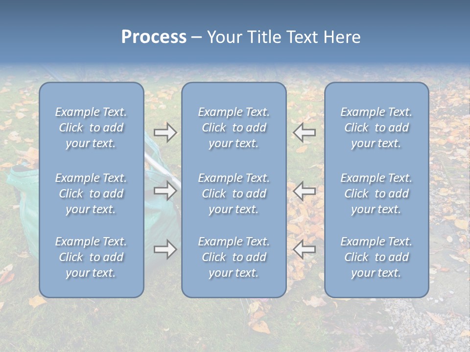 Fall Bag Orange PowerPoint Template