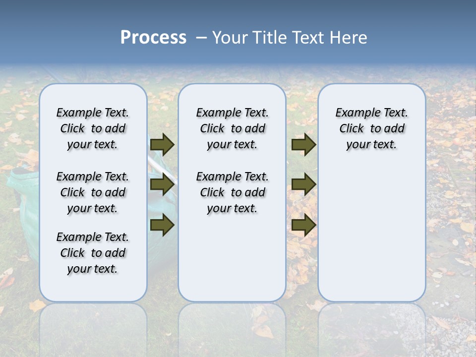 Fall Bag Orange PowerPoint Template