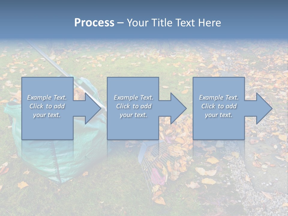 Fall Bag Orange PowerPoint Template