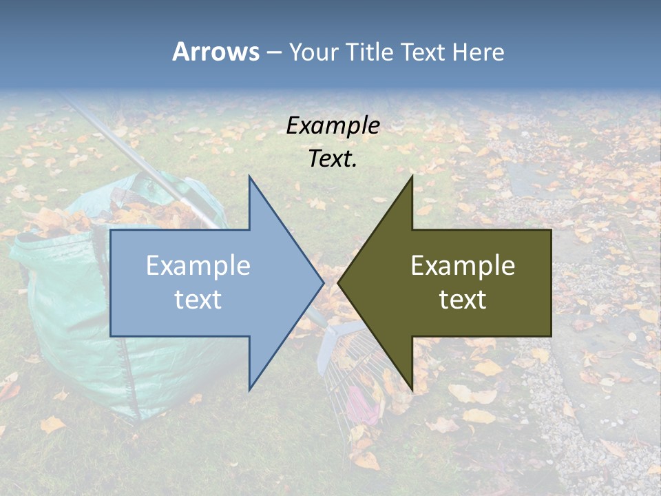 Fall Bag Orange PowerPoint Template