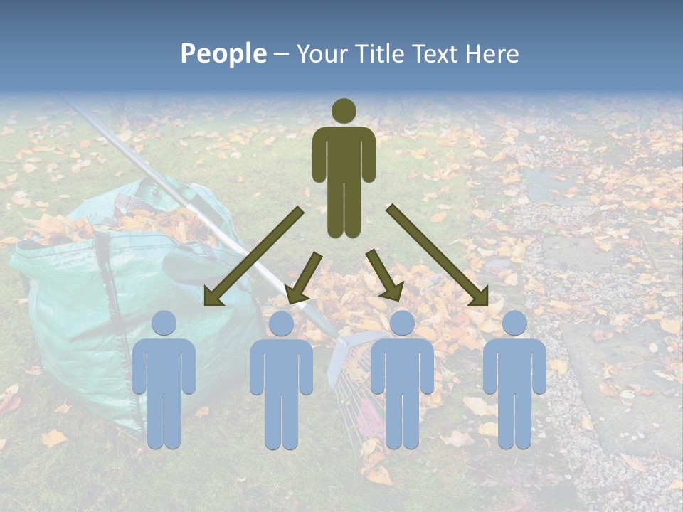 Fall Bag Orange PowerPoint Template