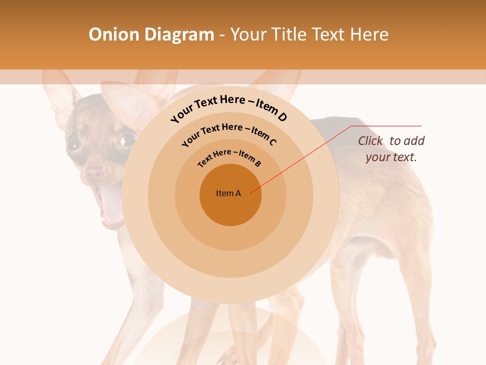 Two Small Dogs Standing Next To Each Other PowerPoint Template