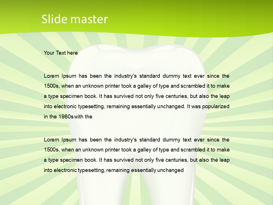 Permanent Root Object PowerPoint Template