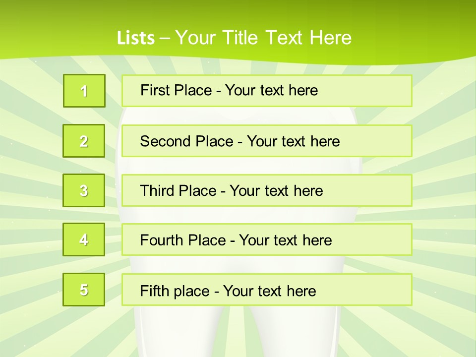 Permanent Root Object PowerPoint Template