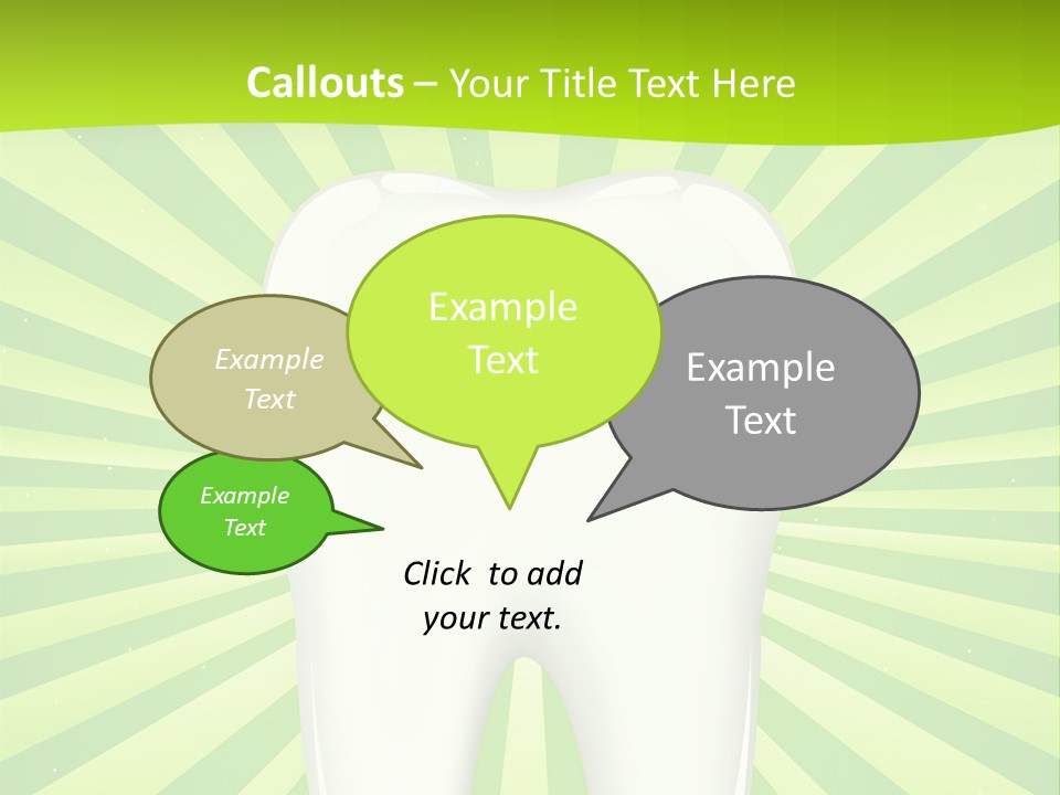 Permanent Root Object PowerPoint Template