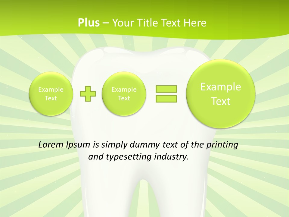 Permanent Root Object PowerPoint Template