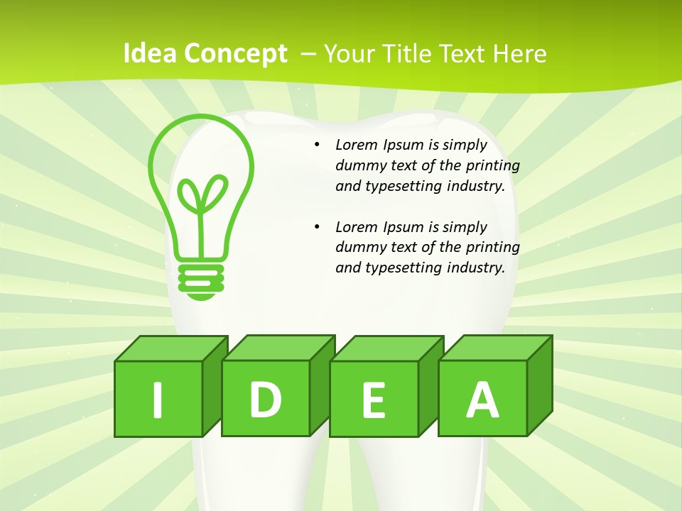 Permanent Root Object PowerPoint Template