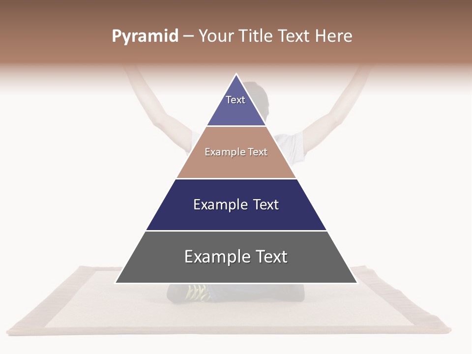 Showcase Portrait Center PowerPoint Template