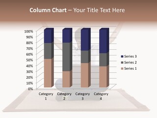 Showcase Portrait Center PowerPoint Template