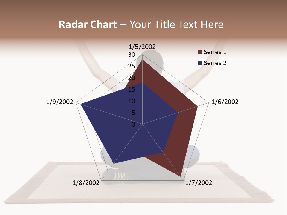 Showcase Portrait Center PowerPoint Template