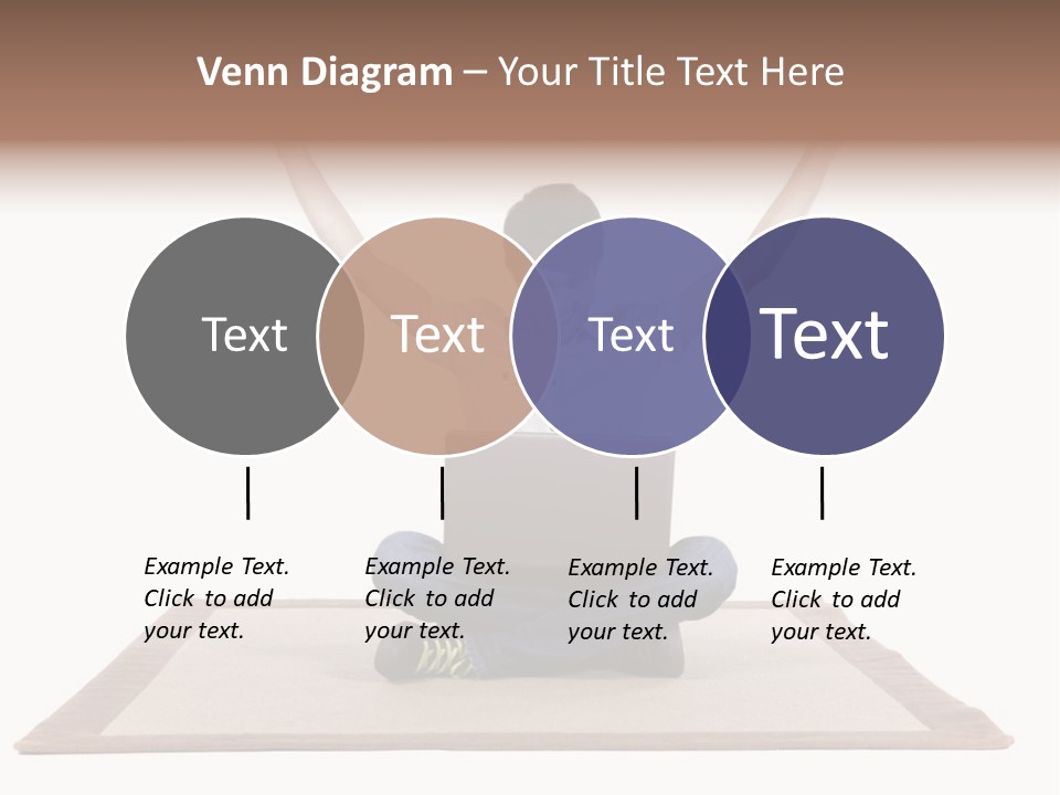 Showcase Portrait Center PowerPoint Template