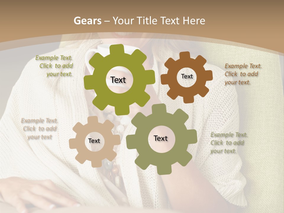 Ecology Business Paper PowerPoint Template