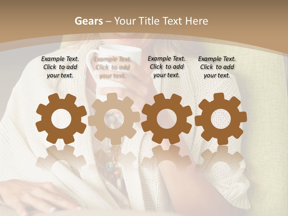 Ecology Business Paper PowerPoint Template