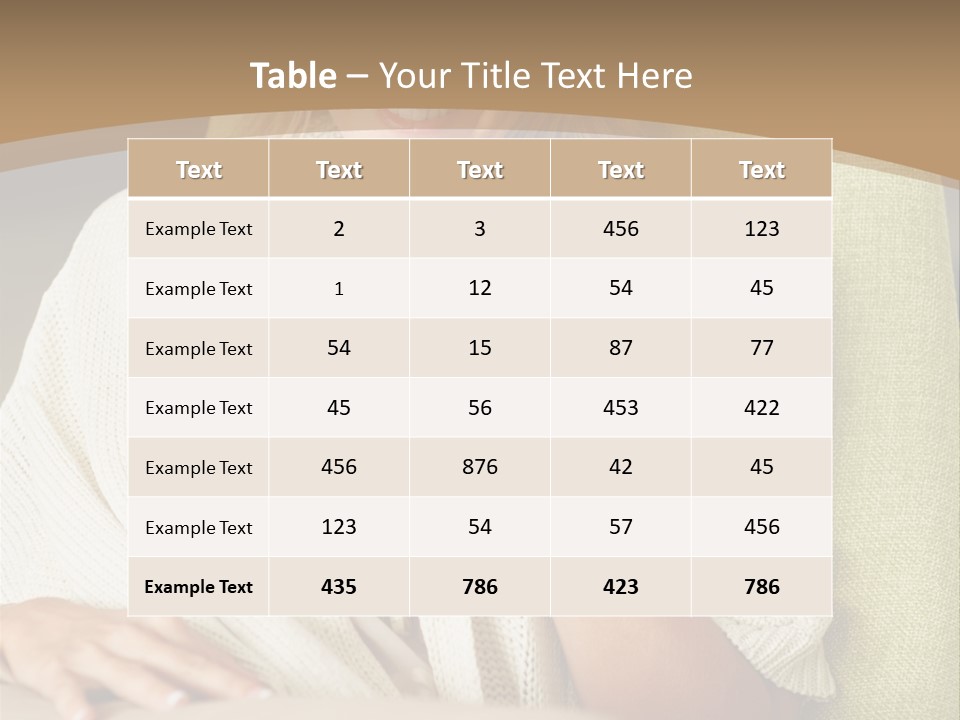 Ecology Business Paper PowerPoint Template