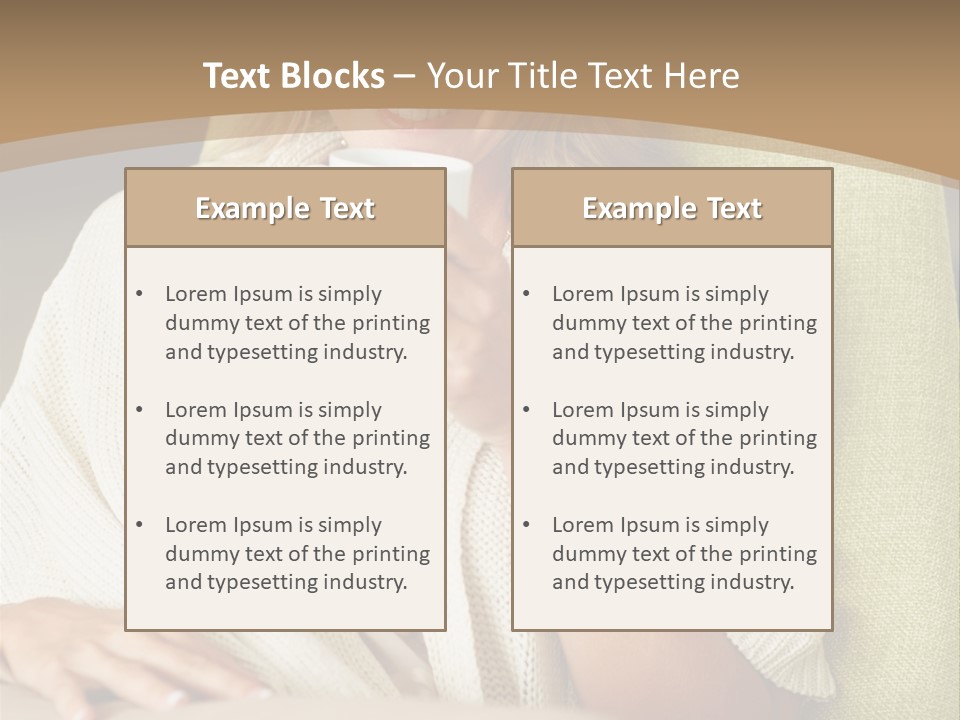 Ecology Business Paper PowerPoint Template