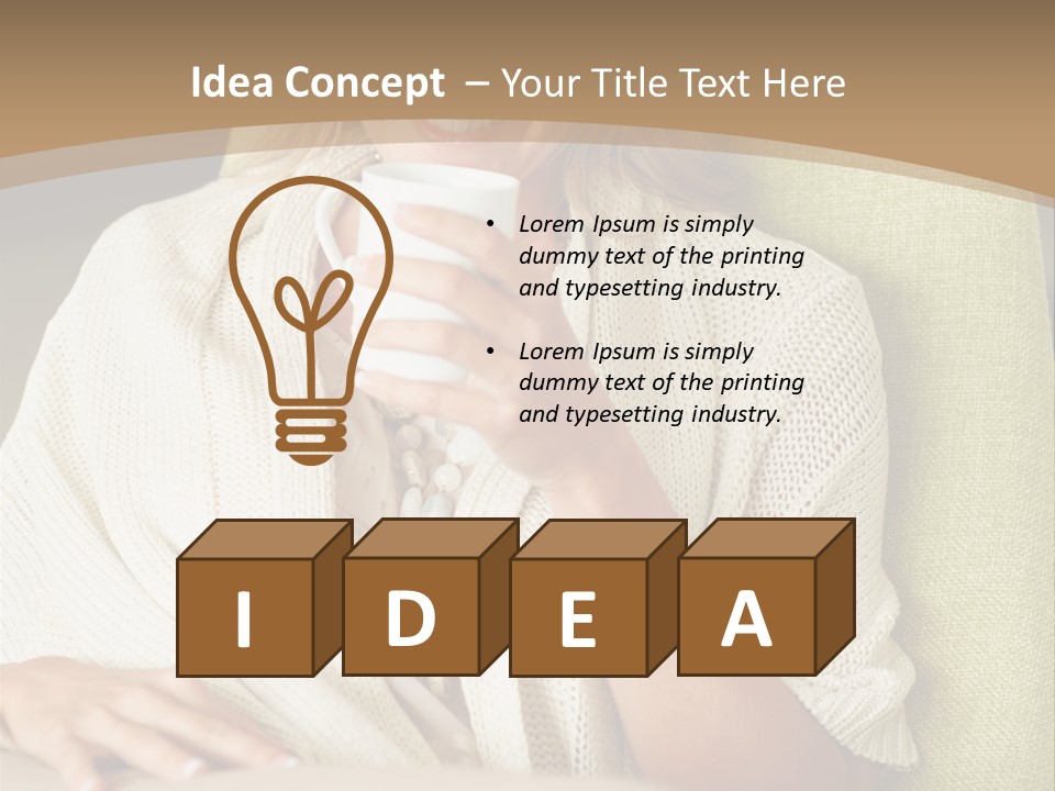 Ecology Business Paper PowerPoint Template