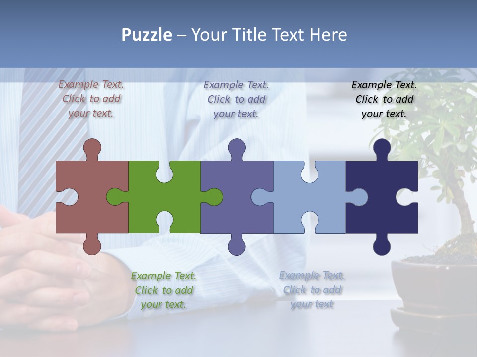 Ecology Business Paper PowerPoint Template