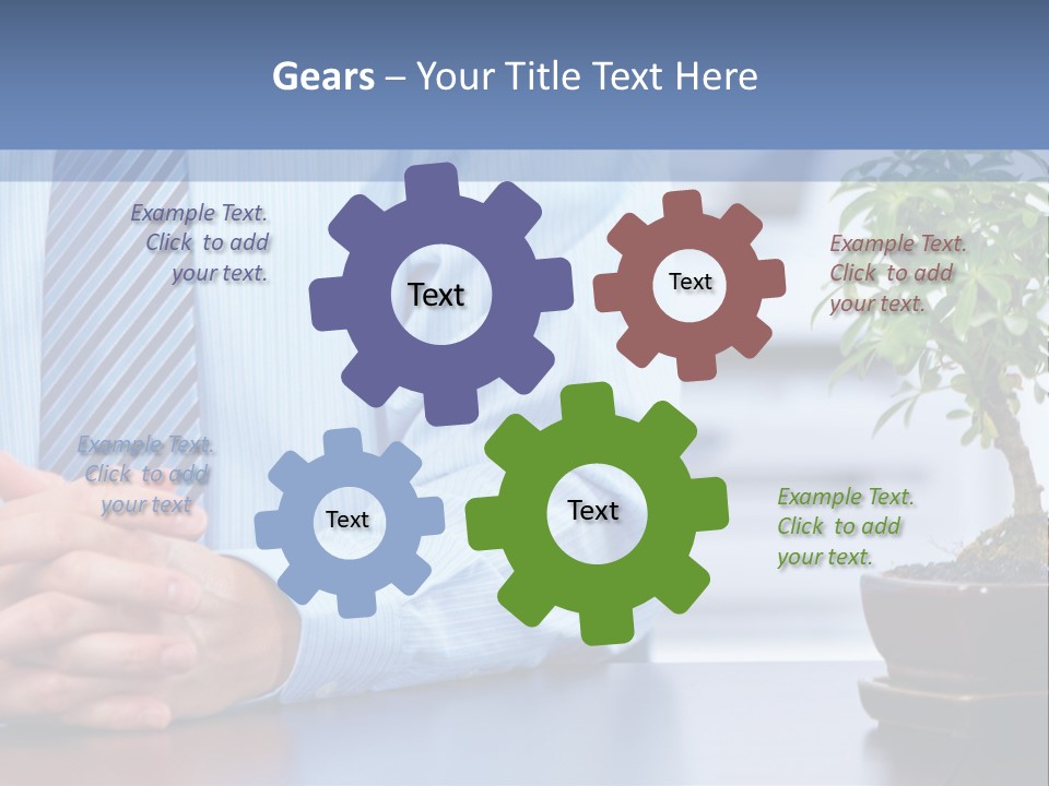 Ecology Business Paper PowerPoint Template