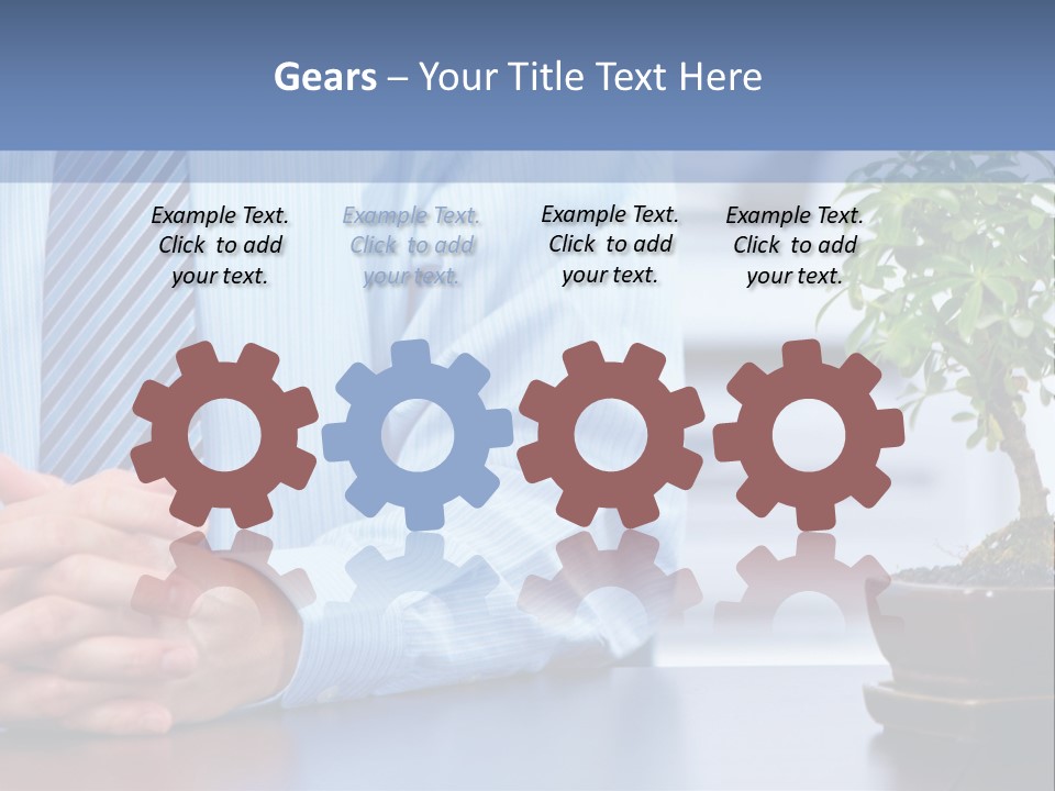 Ecology Business Paper PowerPoint Template