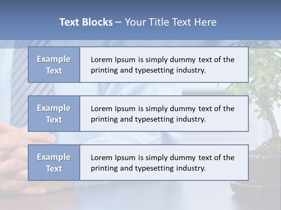 Ecology Business Paper PowerPoint Template