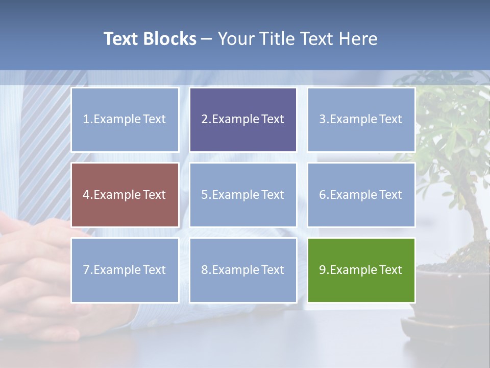 Ecology Business Paper PowerPoint Template