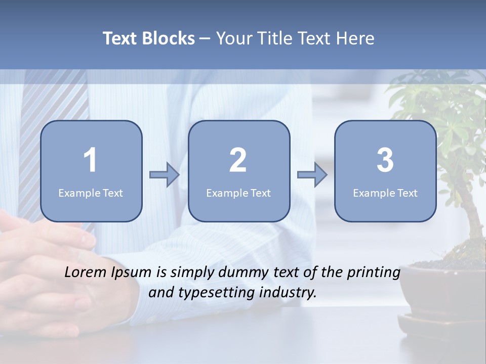 Ecology Business Paper PowerPoint Template