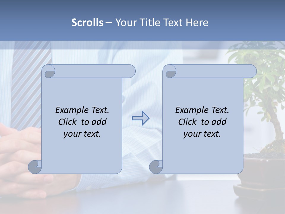 Ecology Business Paper PowerPoint Template