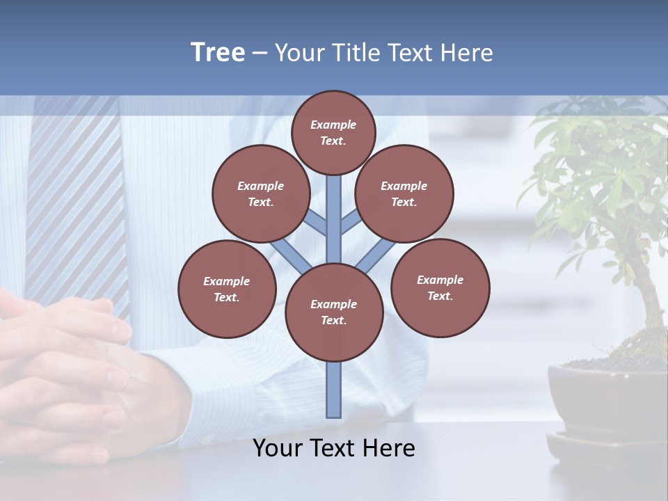Ecology Business Paper PowerPoint Template