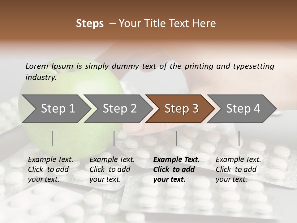 Vitamin Alternative Care PowerPoint Template